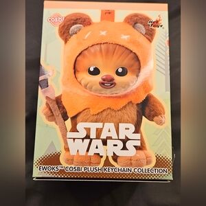 Cosbi Plush Ewok Keychain Hot Toys  Blind Box Mini Doll